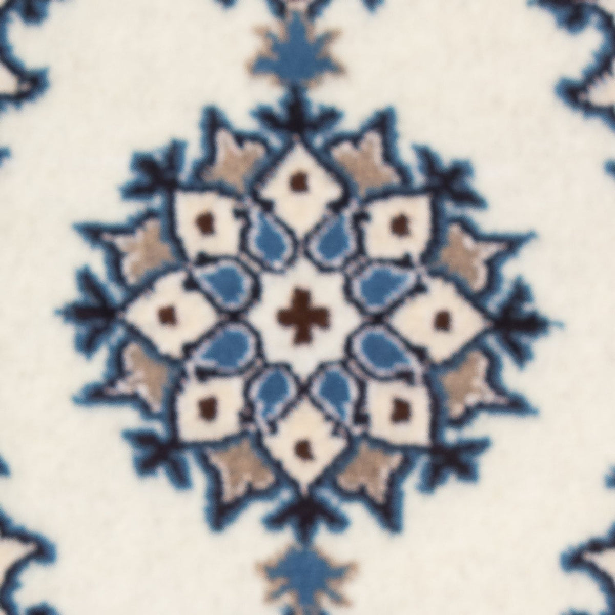 Dywan perski - Nain - 60 x 40 cm - kremowy