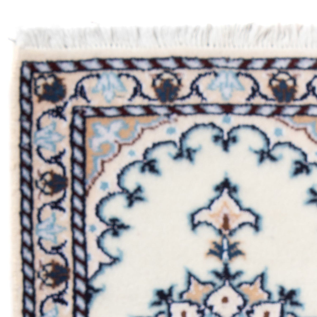 Dywan perski - Nain - 60 x 40 cm - jasnoniebieski