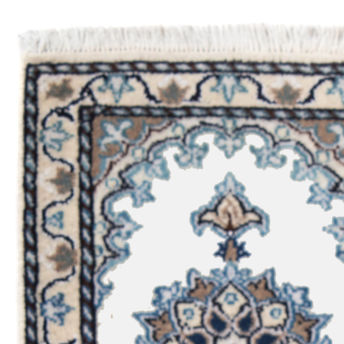 Dywan perski - Nain - 60 x 40 cm - jasnoniebieski