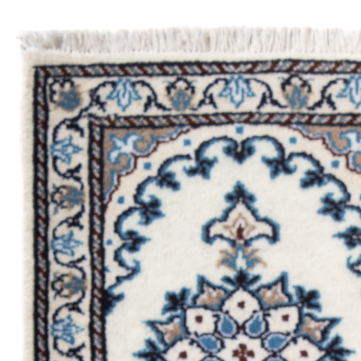 Dywan perski - Nain - 60 x 40 cm - jasnoniebieski