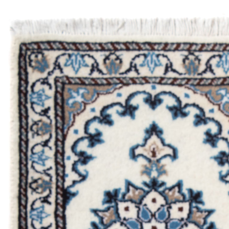 Dywan perski - Nain - 60 x 40 cm - jasnoniebieski