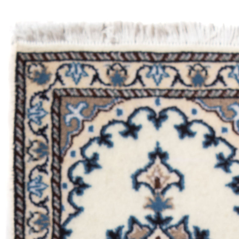 Dywan perski - Nain - 60 x 40 cm - kremowy