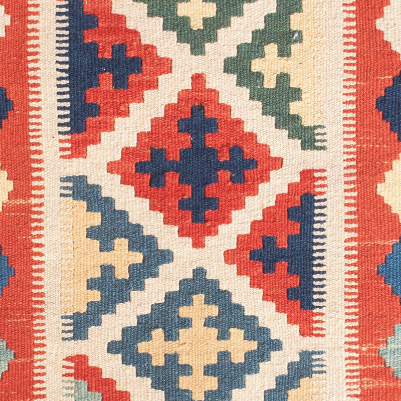 Dywan Kelim - Orientalny - 94 x 70 cm - wielokolorowy