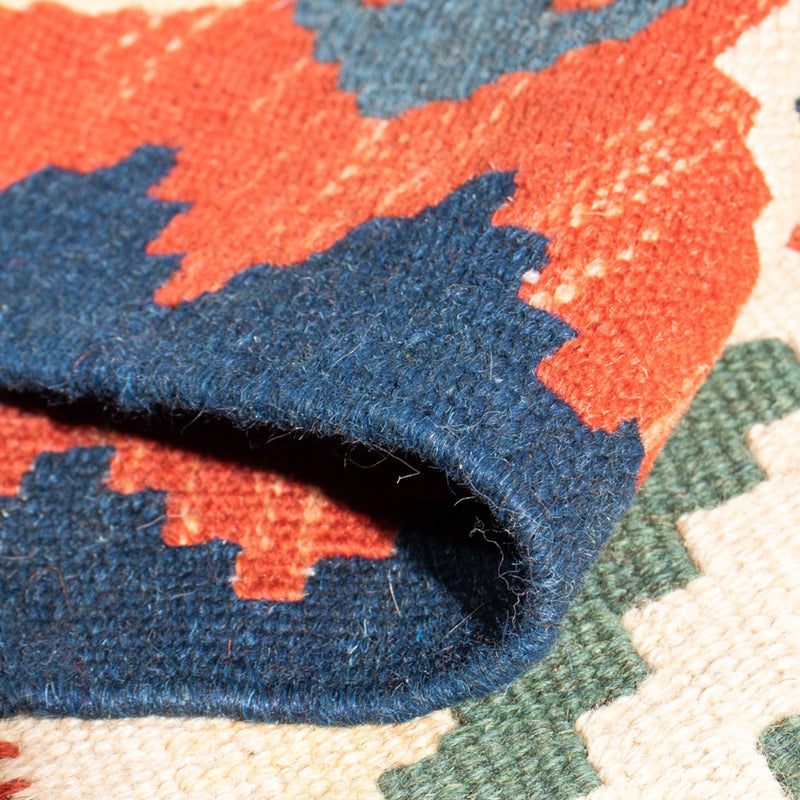 Dywan Kelim - Orientalny - 94 x 70 cm - wielokolorowy