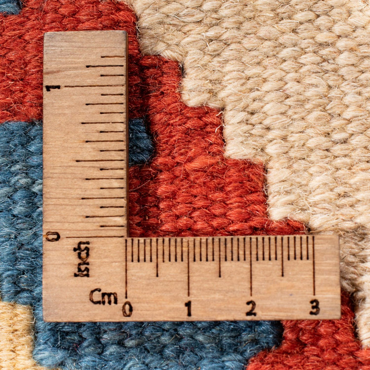 Dywan Kelim - Orientalny - 95 x 62 cm - wielokolorowy