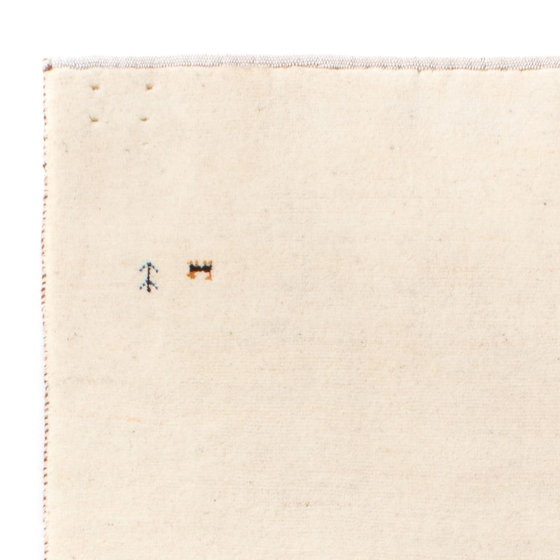 Dywan Gabbeh - perski - 160 x 75 cm - kremowy