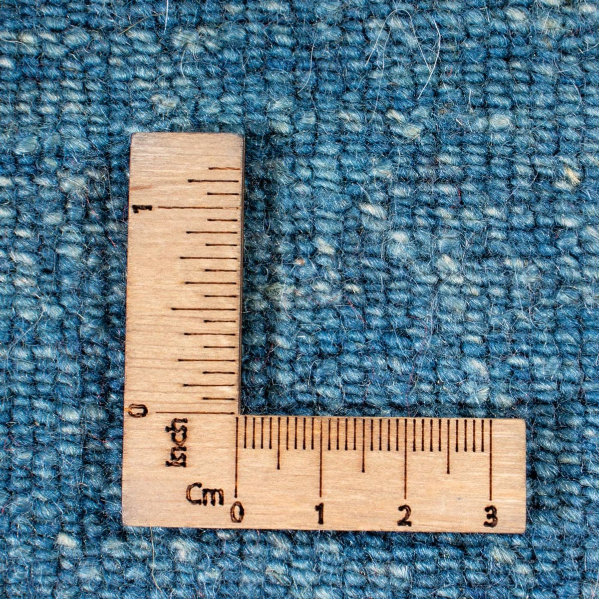 Dywan Gabbeh - perski - 237 x 166 cm - niebieski