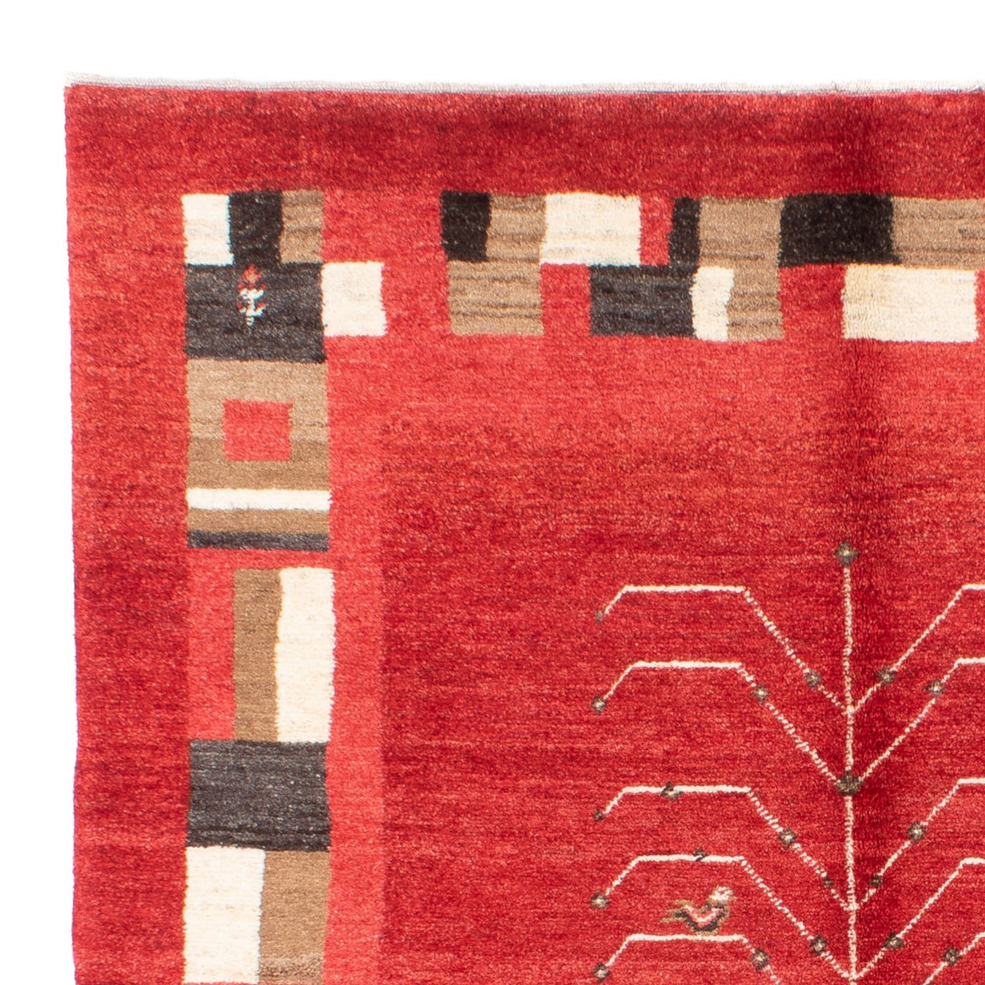 Gabbeh perski Dywan 191x147cm - Perserteppich Wollteppich