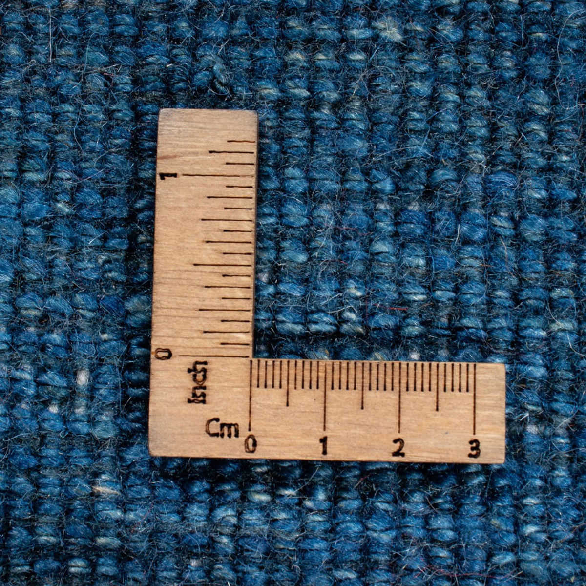 Dywan Gabbeh - perski - 197 x 152 cm - niebieski