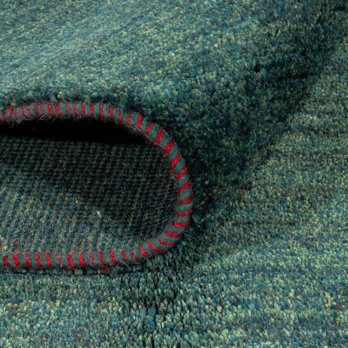 Dywan Gabbeh - perski - 204 x 149 cm - niebieski