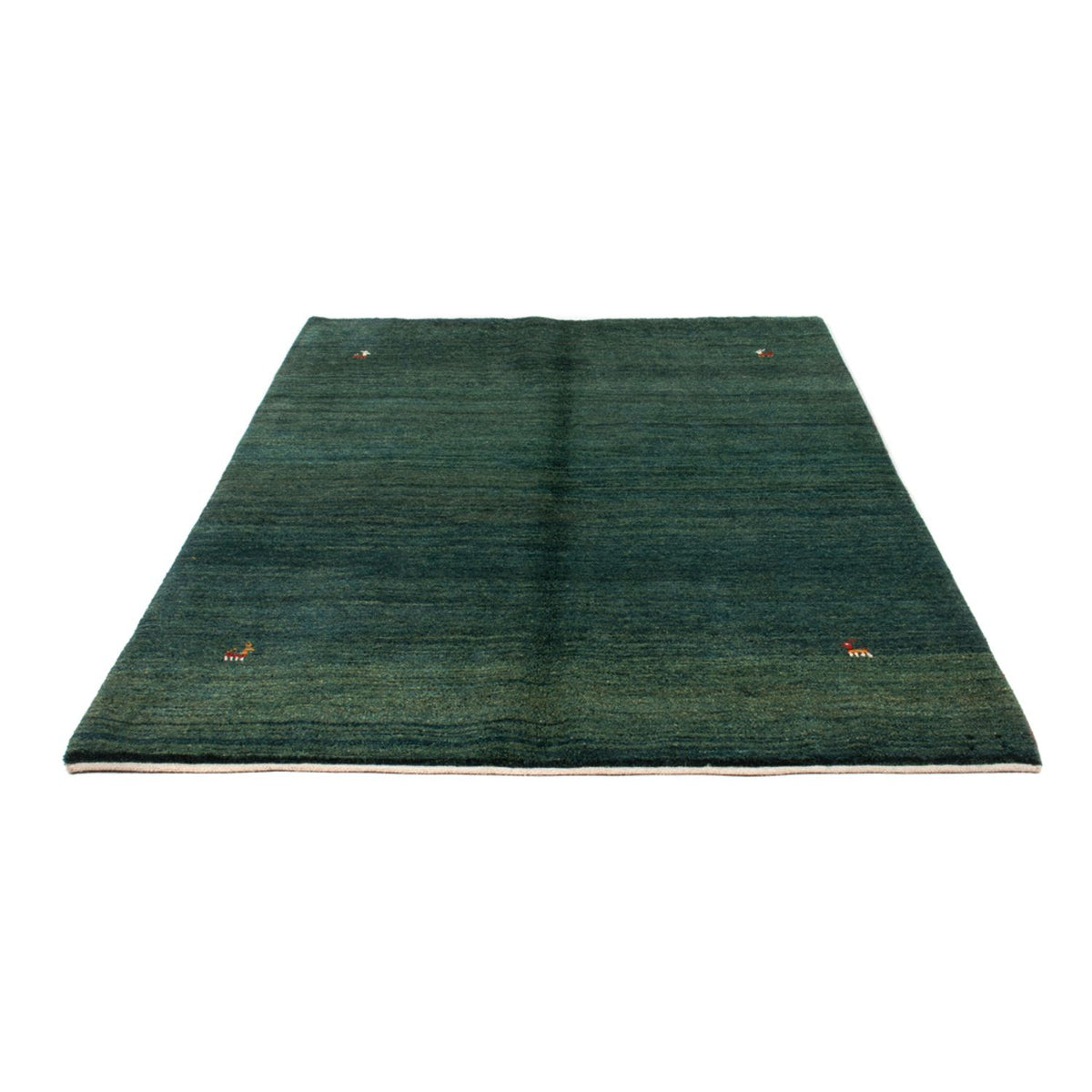 Dywan Gabbeh - perski - 204 x 149 cm - niebieski