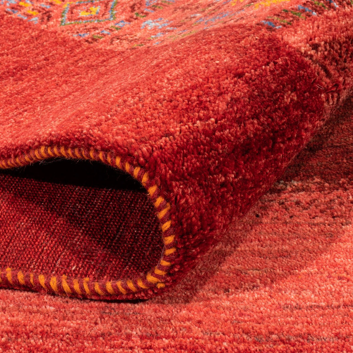 Dywan Gabbeh - Loribaft Perski - 297 x 205 cm - czerwony