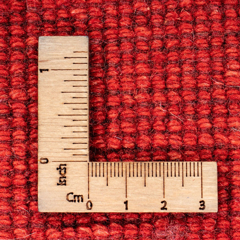 Biegacz Dywan Gabbeh - perski - 200 x 80 cm - czerwony