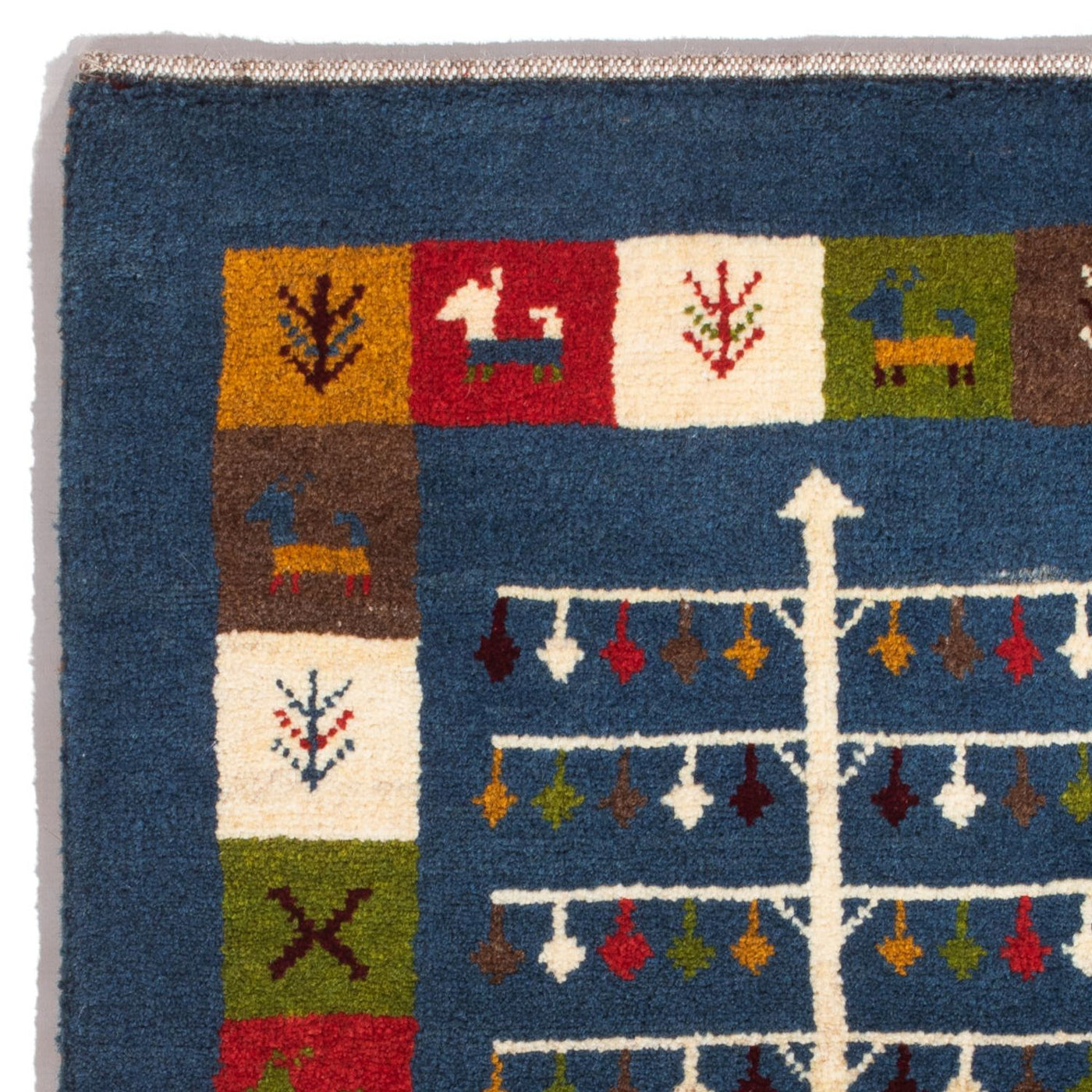 Gabbeh perski Dywan 90x62cm - Perserteppich Wollteppich