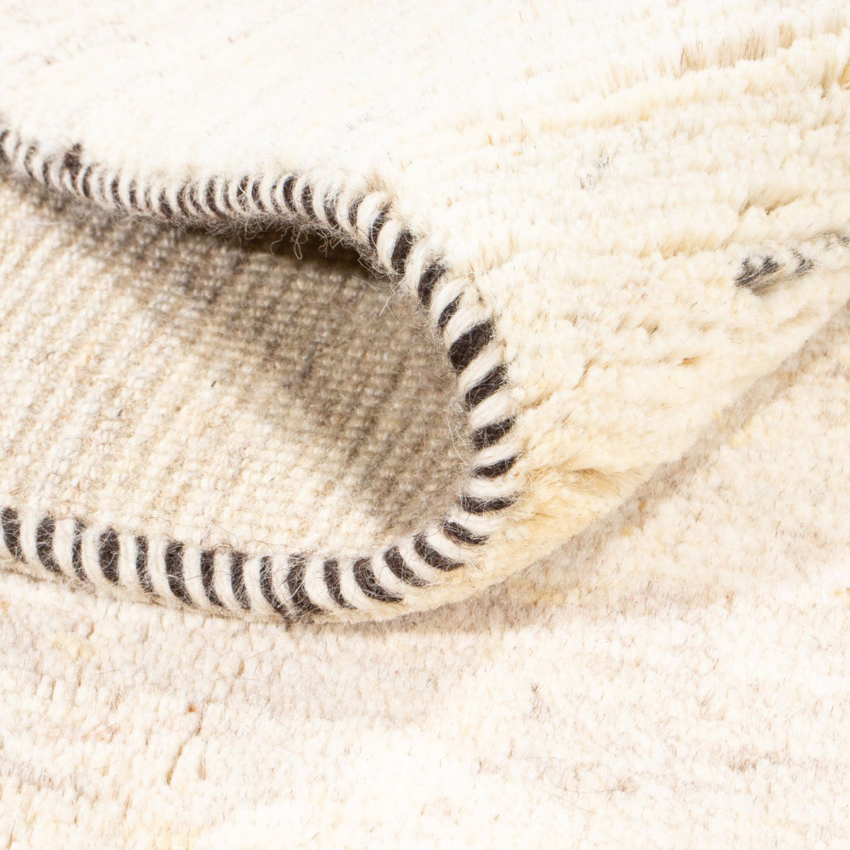 Dywan Gabbeh - perski - 177 x 149 cm - beżowy