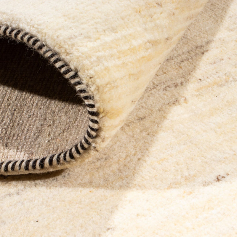 Biegacz Dywan Gabbeh - perski - 282 x 74 cm - beżowy