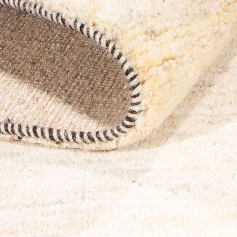 Biegacz Dywan Gabbeh - perski - 196 x 84 cm - beżowy