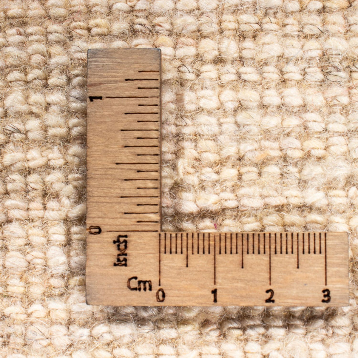 Biegacz Dywan Gabbeh - perski - 196 x 84 cm - beżowy