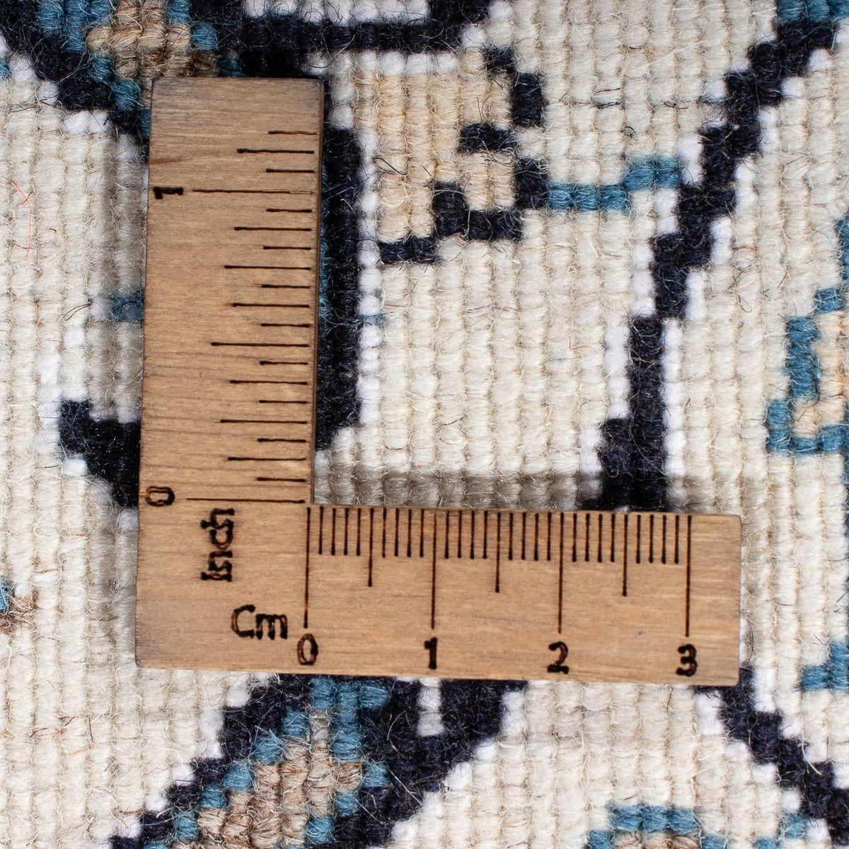 Dywan perski - Nain - 197 x 150 cm - beżowy