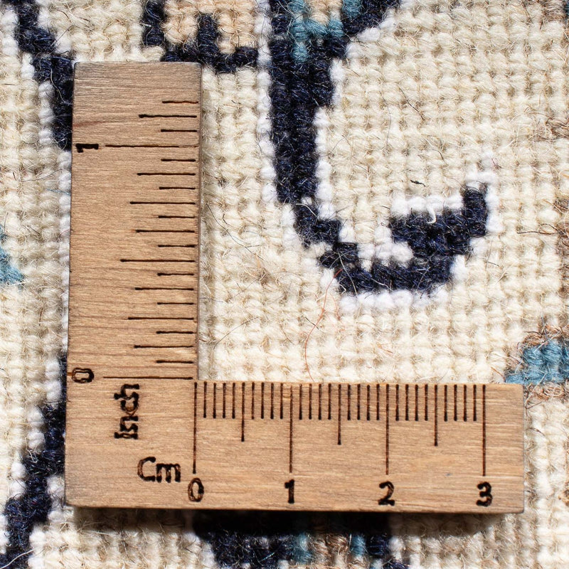 Dywan perski - Nain - 200 x 145 cm - niebieski