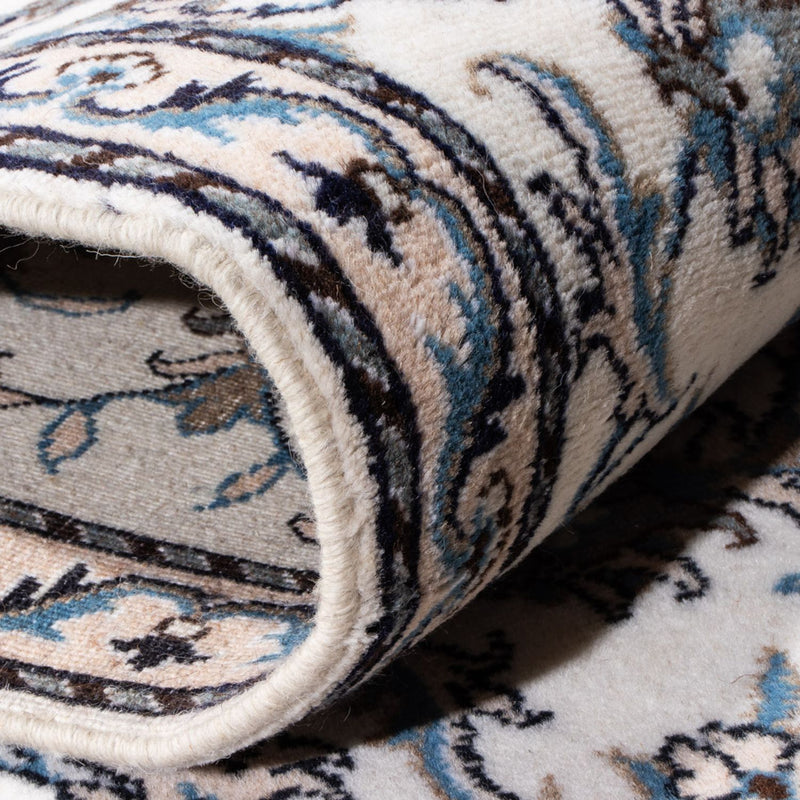 Biegacz Dywan perski - Nain - 290 x 76 cm - kremowy