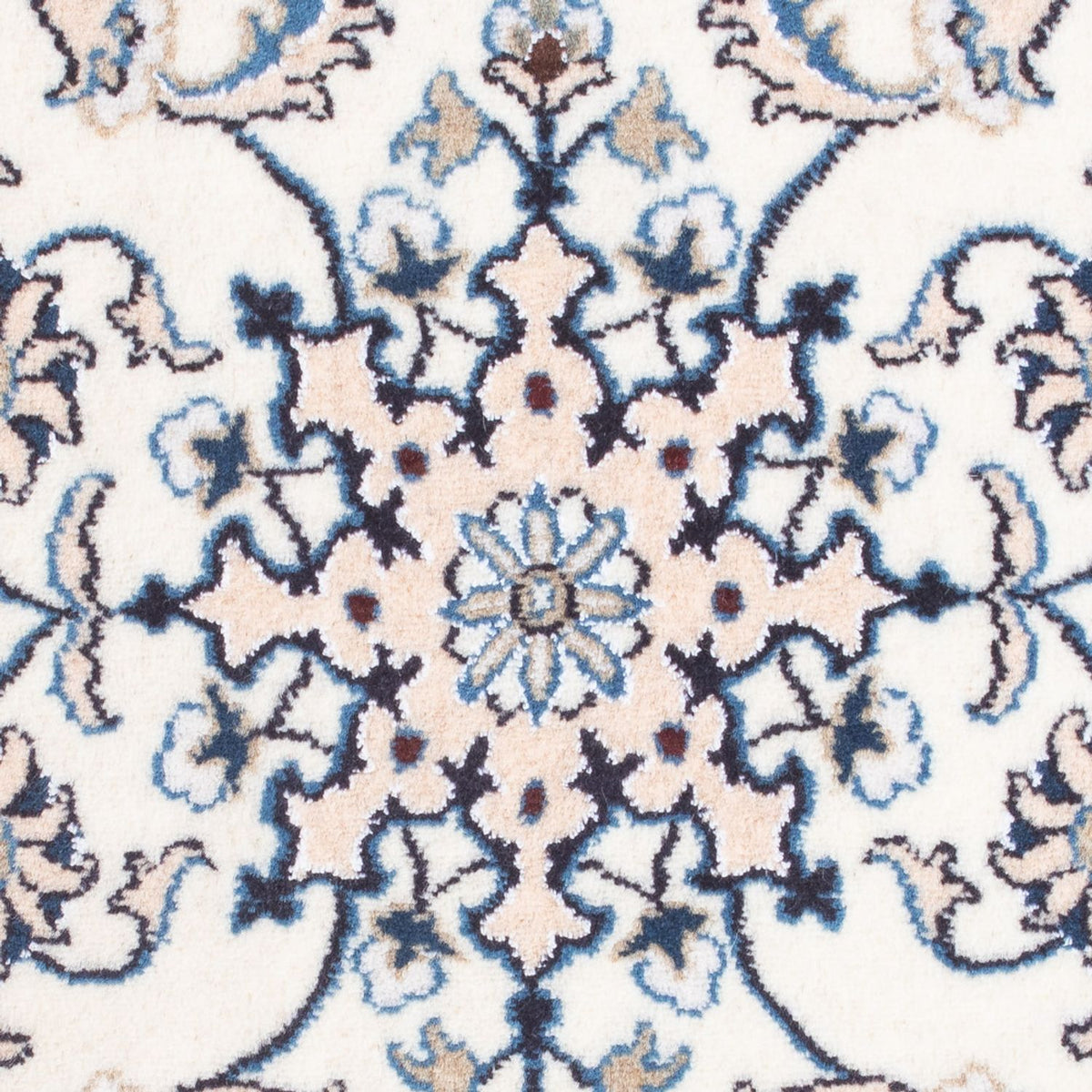 Dywan perski - Nain - 90 x 60 cm - kremowy