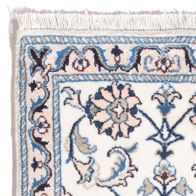 Dywan perski - Nain - 90 x 60 cm - kremowy