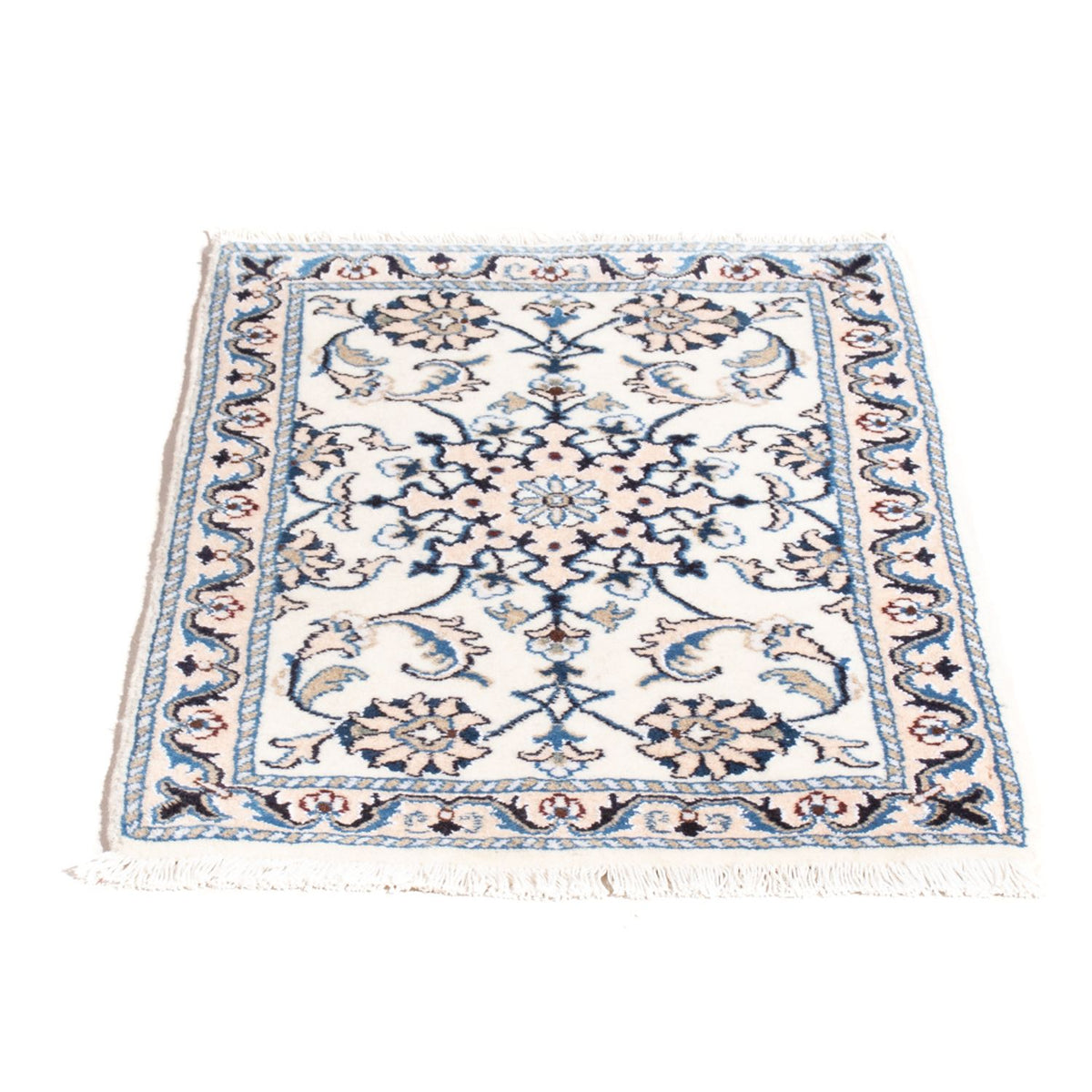 Dywan perski - Nain - 90 x 60 cm - kremowy