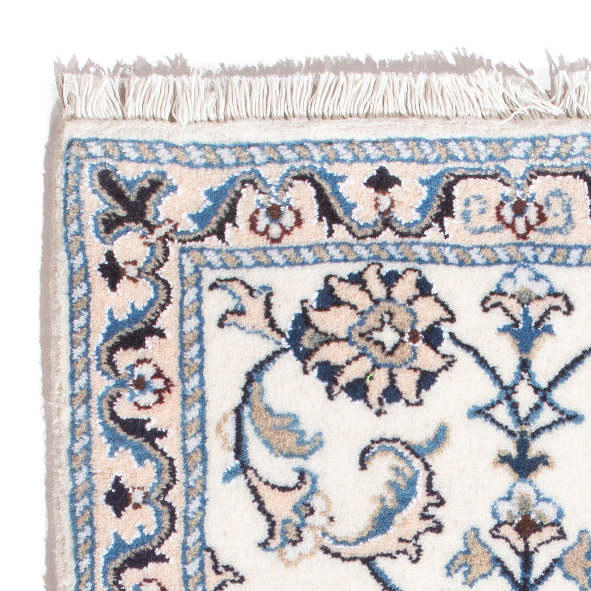 Dywan perski - Nain - 90 x 60 cm - kremowy