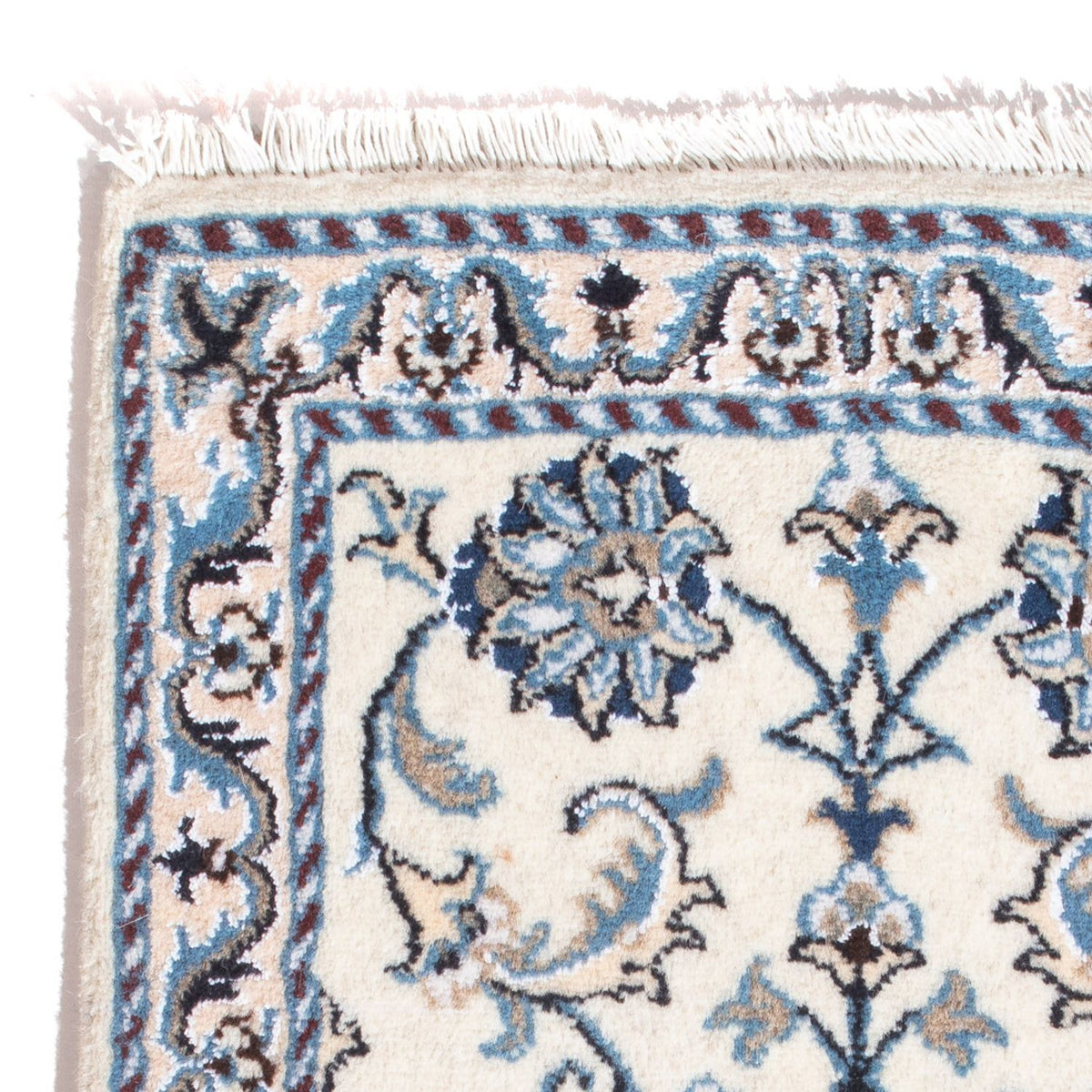 Dywan perski - Nain - 90 x 60 cm - kremowy