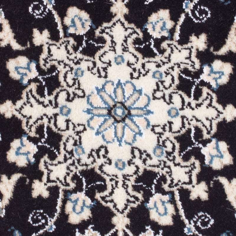 Dywan perski - Nain - 90 x 60 cm - ciemnoniebieski