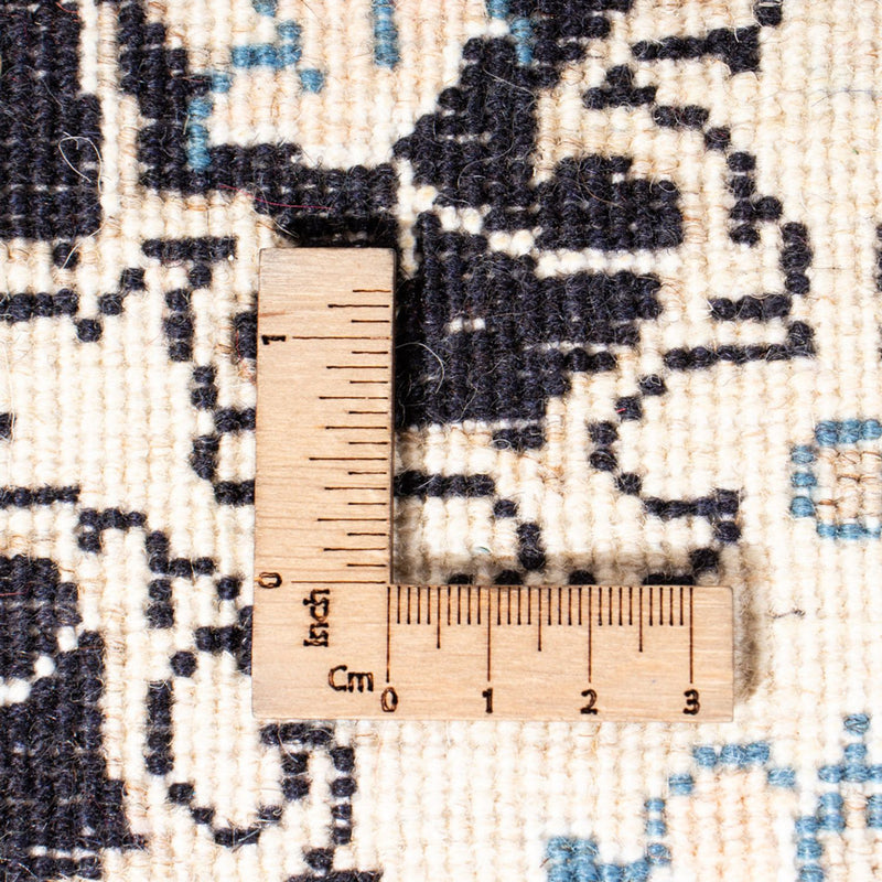 Dywan perski - Nain - 90 x 60 cm - ciemnoniebieski