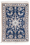 Nain - 12La Dywan 60x90cm - Dywan perski - Prostokątny / Niebieski / 60 x 90 cm Prostokątny