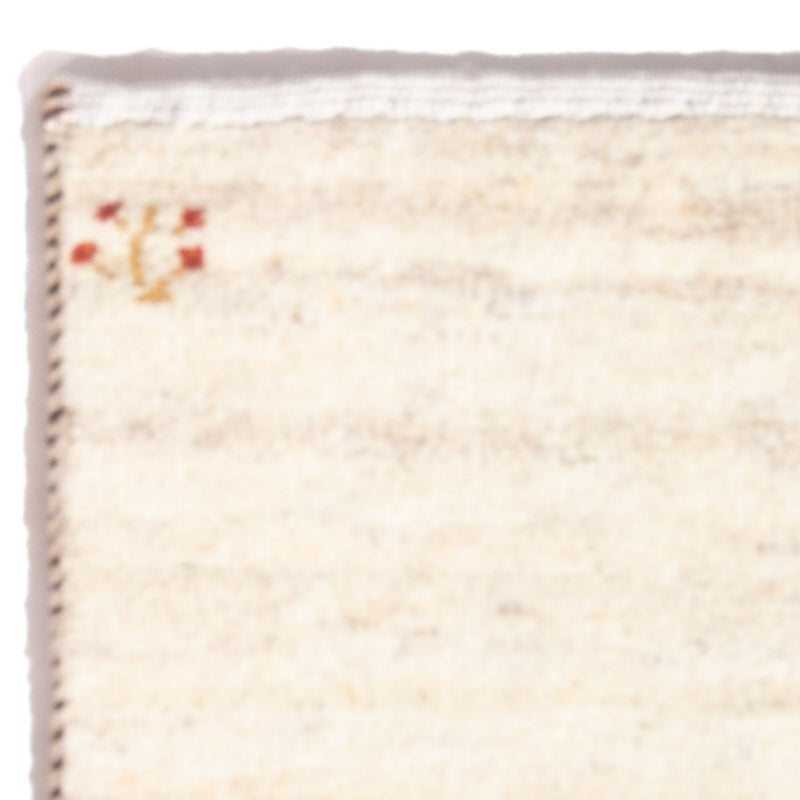 Dywan Gabbeh - perski - 60 x 40 cm - kremowy