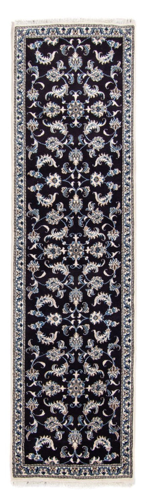 Biegacz Dywan perski - Nain - 291 x 78 cm - ciemnoniebieski