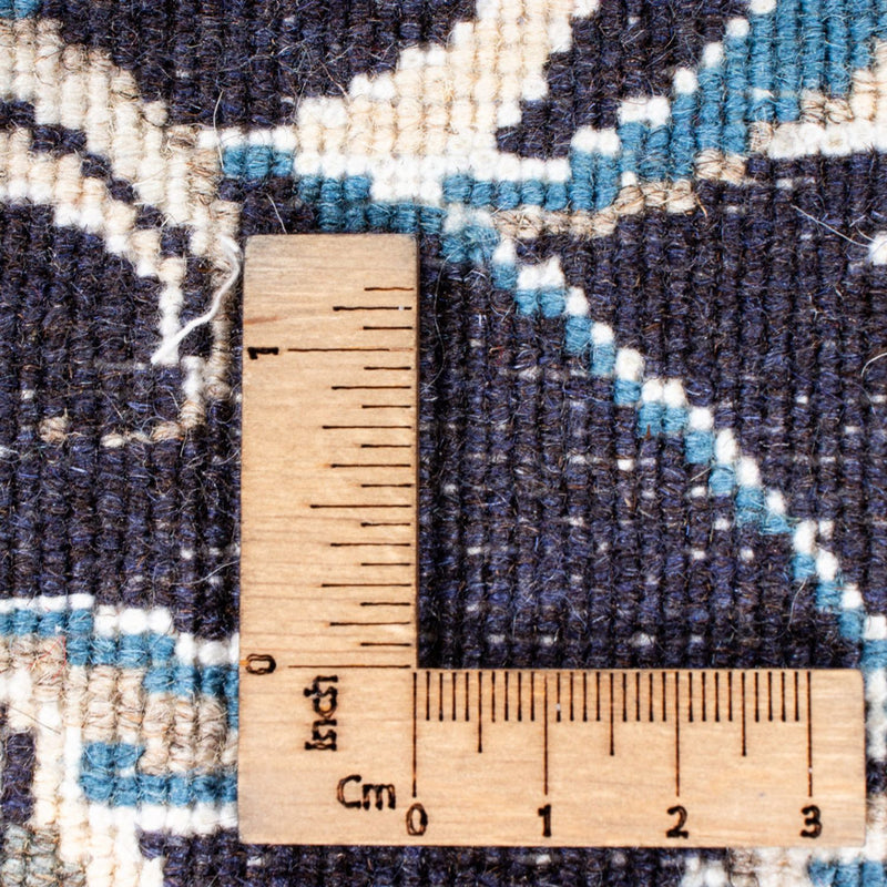 Biegacz Dywan perski - Nain - 291 x 78 cm - ciemnoniebieski