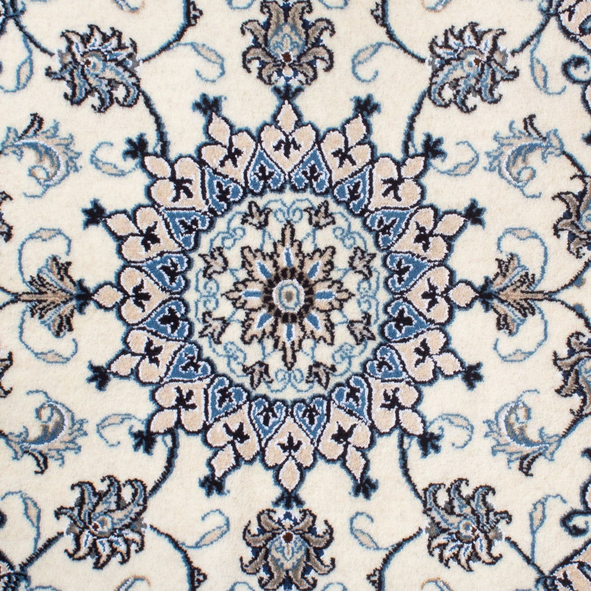 Dywan perski - Nain - 139 x 88 cm - kremowy