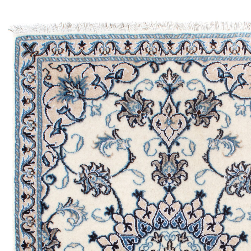 Dywan perski - Nain - 139 x 88 cm - kremowy