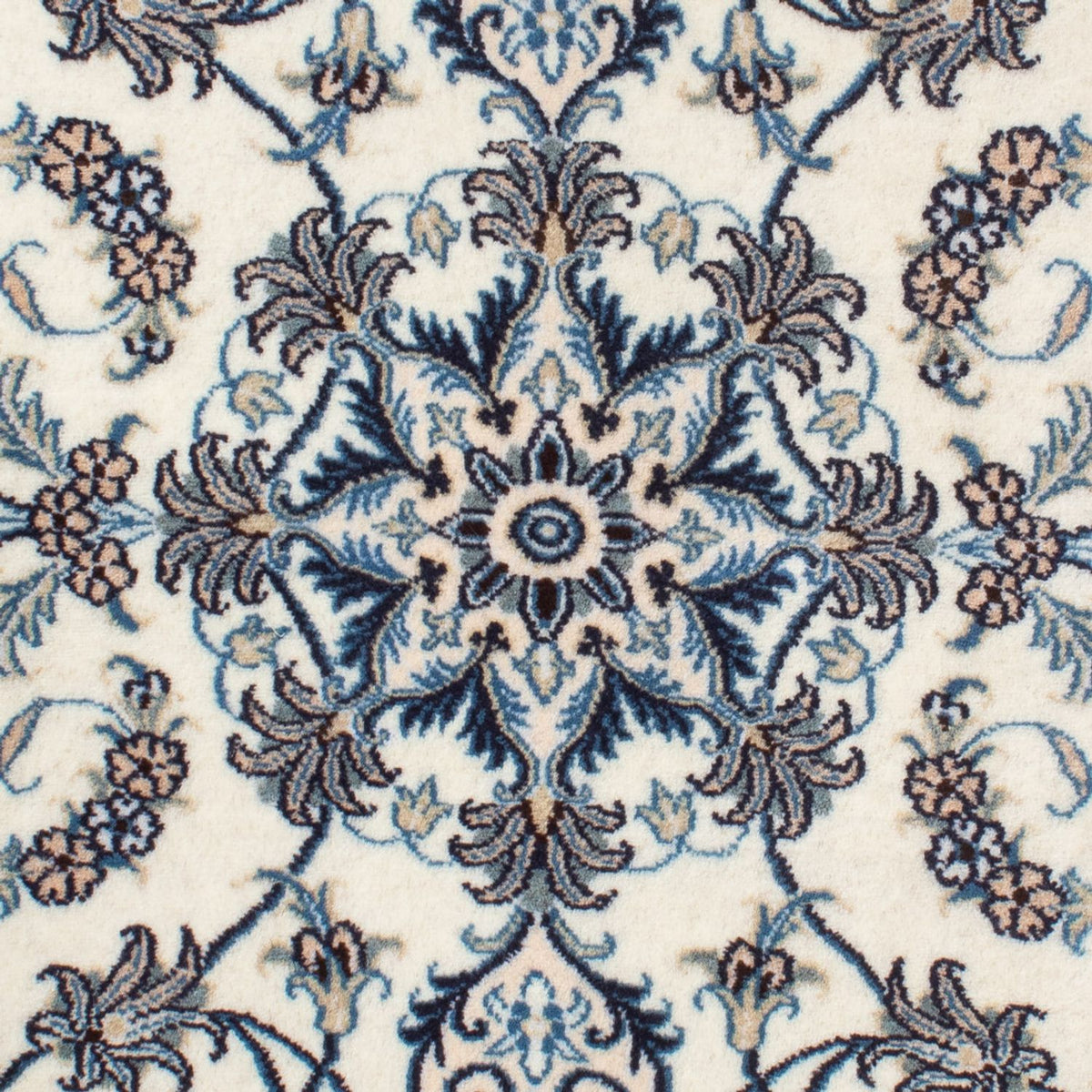 Dywan perski - Nain - 139 x 88 cm - kremowy