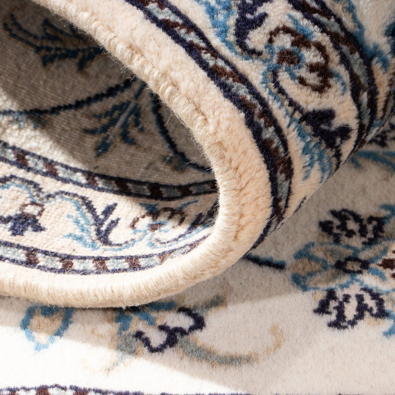 Dywan perski - Nain - 139 x 88 cm - kremowy