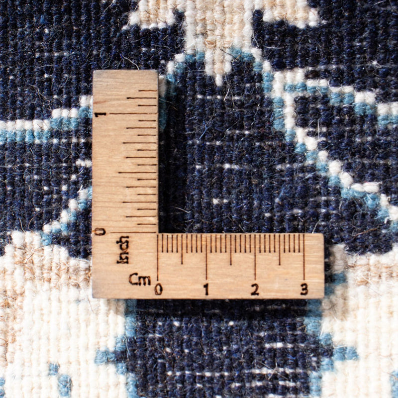 Dywan perski - Nain - 136 x 68 cm - ciemnoniebieski