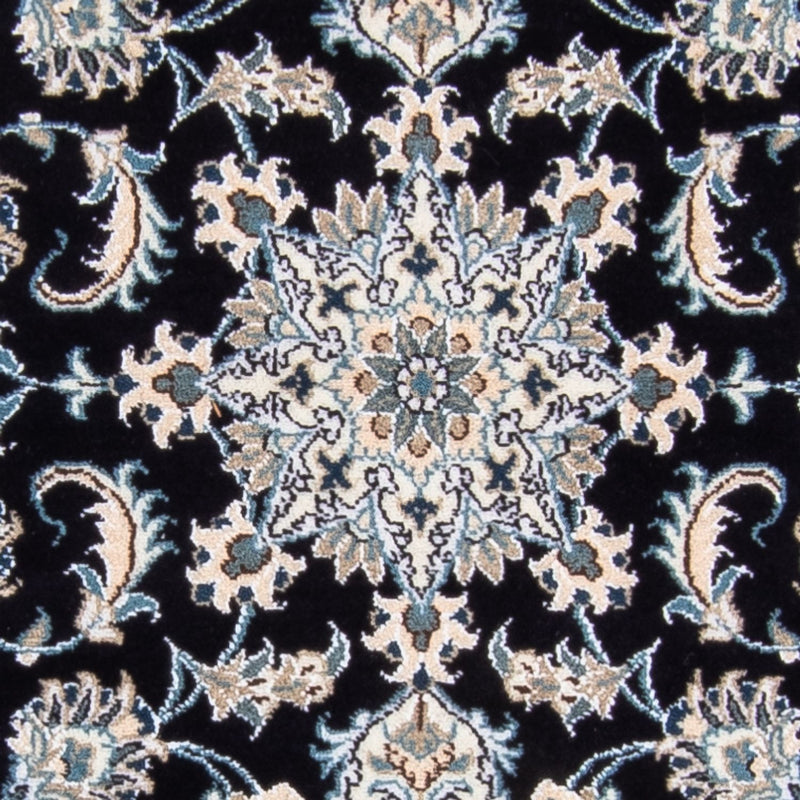 Biegacz Dywan perski - Nain - 287 x 79 cm - ciemnoniebieski