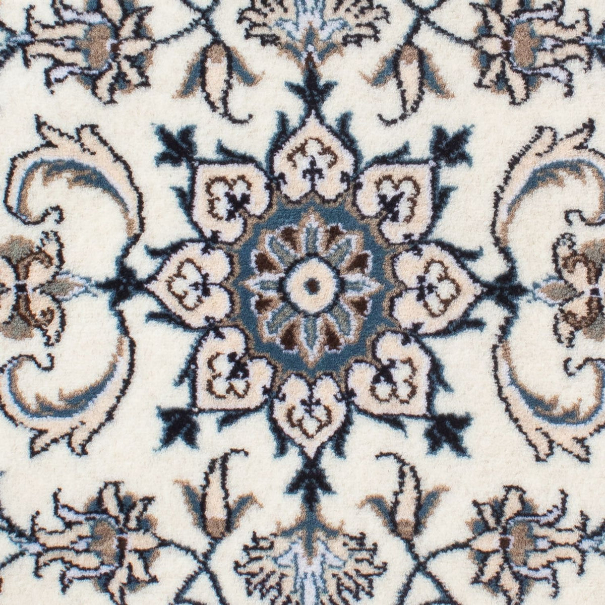 Dywan perski - Nain - 140 x 70 cm - kremowy