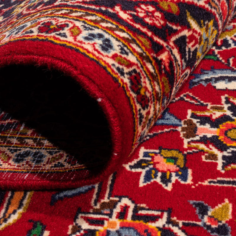 Dywan perski - Keshan - 214 x 142 cm - czerwony