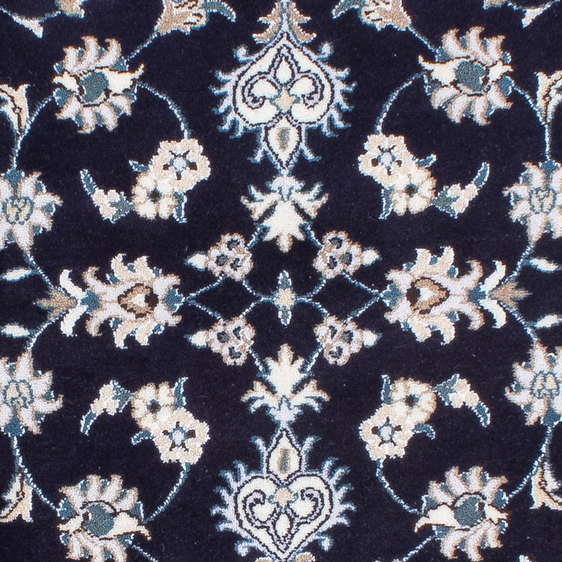 Biegacz Dywan perski - Nain - 202 x 78 cm - ciemnoniebieski