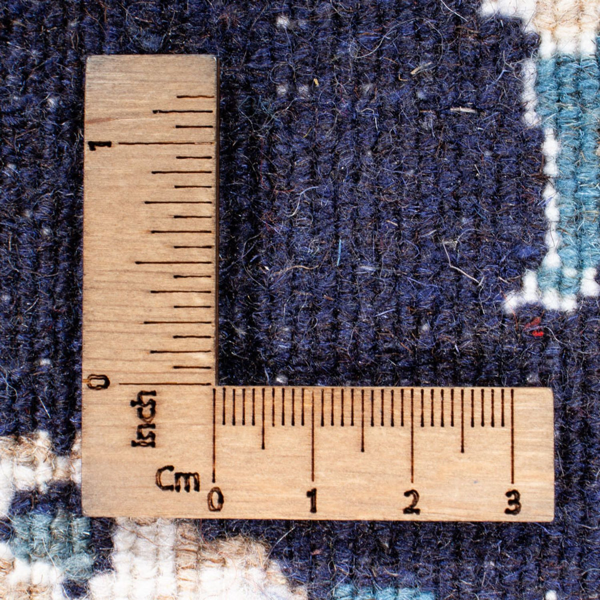 Biegacz Dywan perski - Nain - 202 x 78 cm - ciemnoniebieski