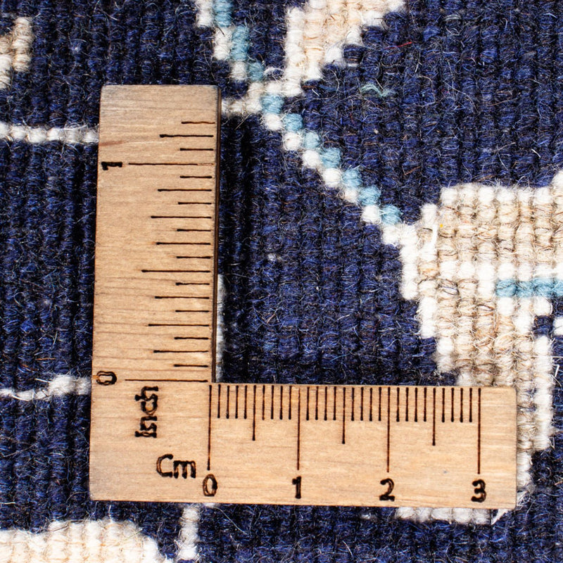 Dywan perski - Nain - 134 x 71 cm - ciemnoniebieski