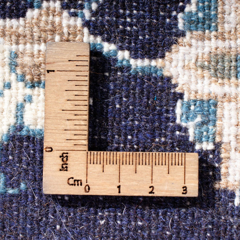 Dywan perski - Nain - 141 x 72 cm - ciemnoniebieski