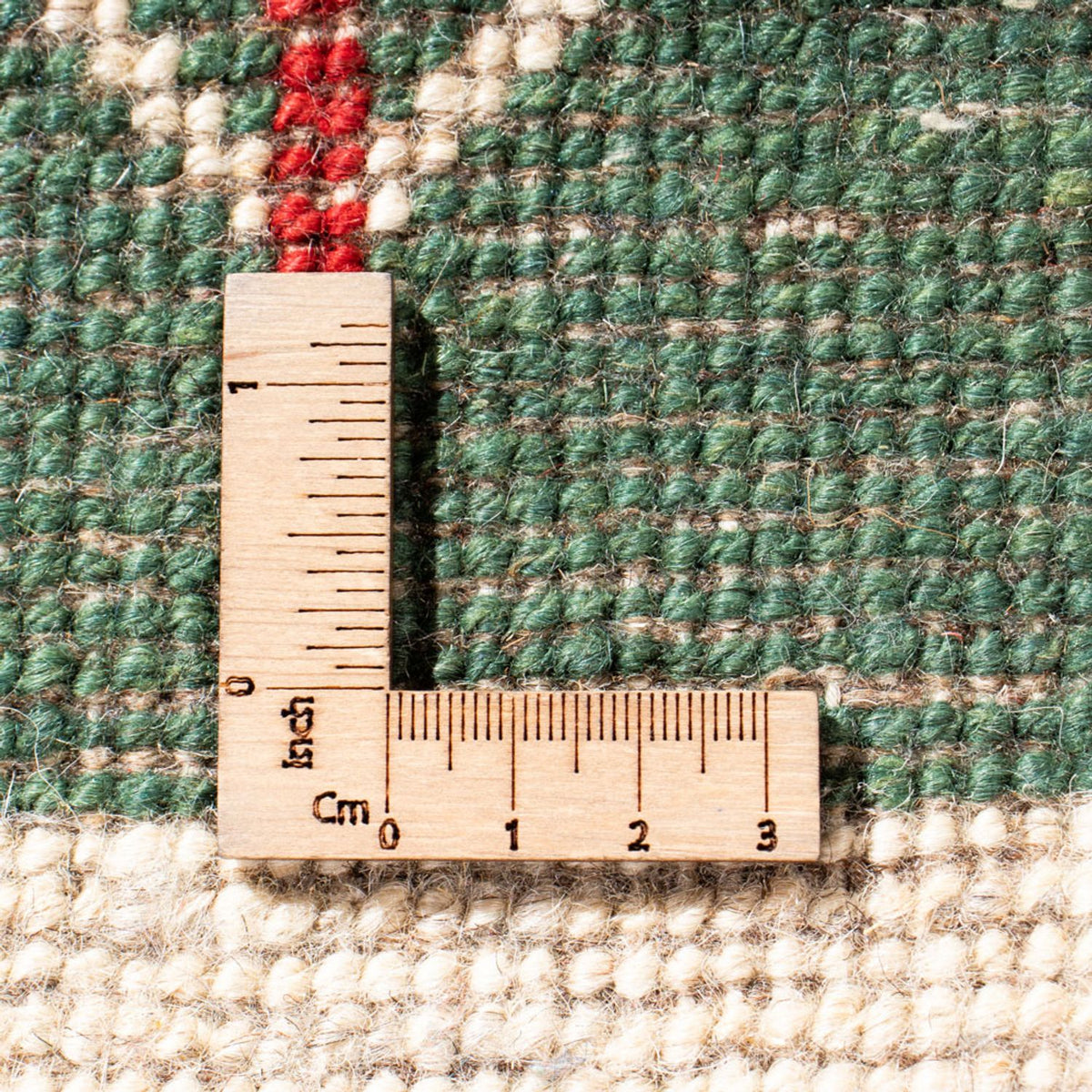 Dywan Gabbeh - perski - 116 x 78 cm - wielokolorowy