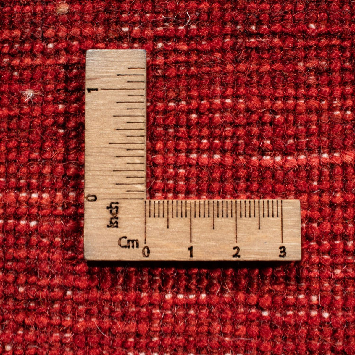 Dywan Gabbeh - perski - 253 x 177 cm - czerwony